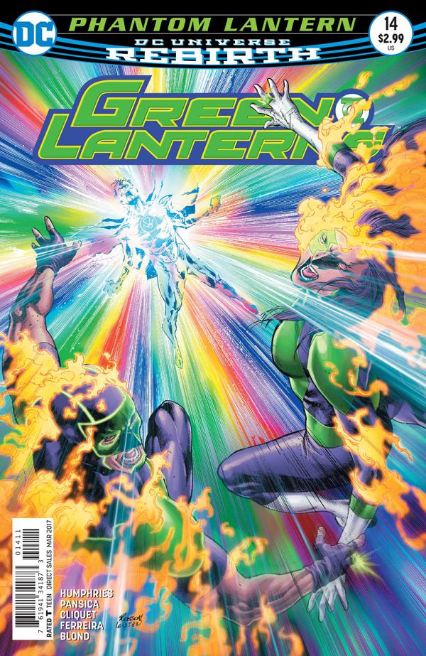 Green Lanterns #14 null cover