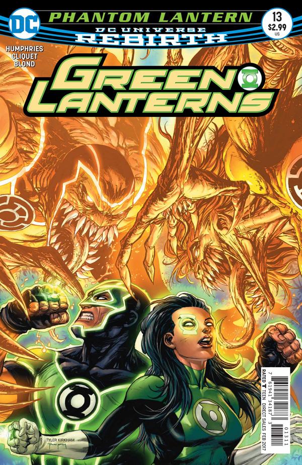 Green Lanterns #13 null cover