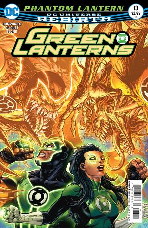 Green Lanterns #13 cover