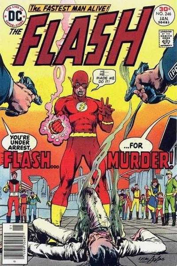 The Flash #246 null cover