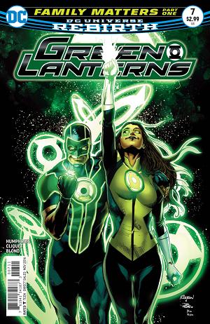 Green Lanterns #7 cover