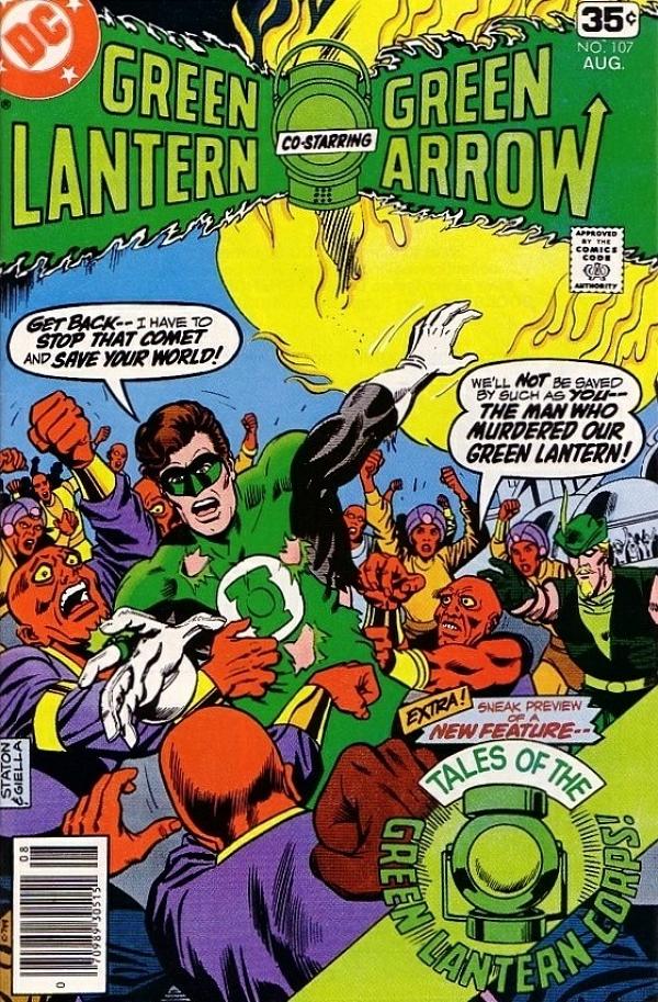 Green Lantern #107 null cover