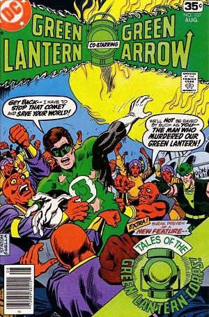 Green Lantern #107 cover