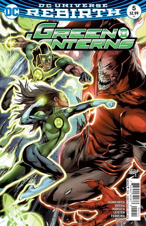 Green Lanterns #5 cover