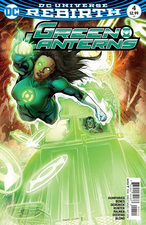 Green Lanterns #4 cover