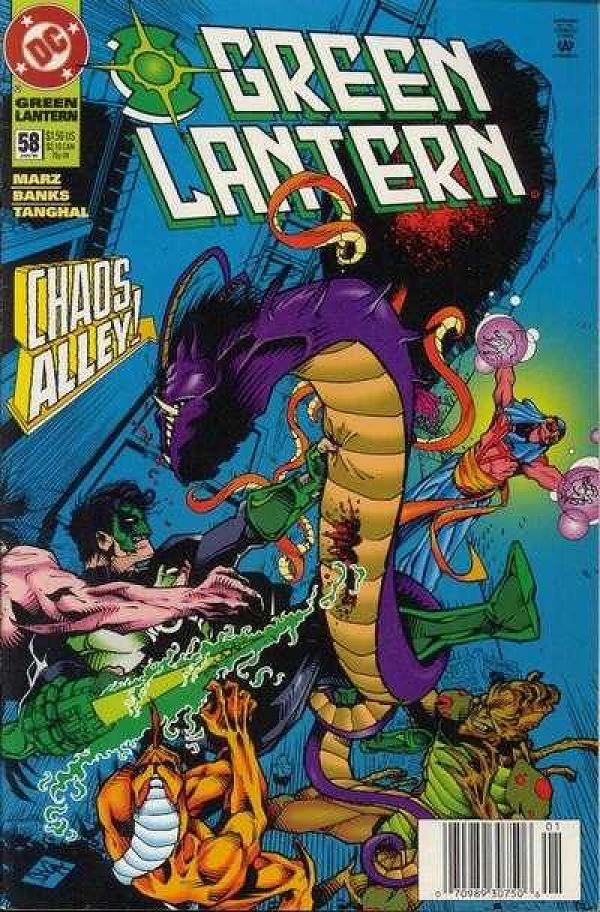 Green Lantern #58 null cover