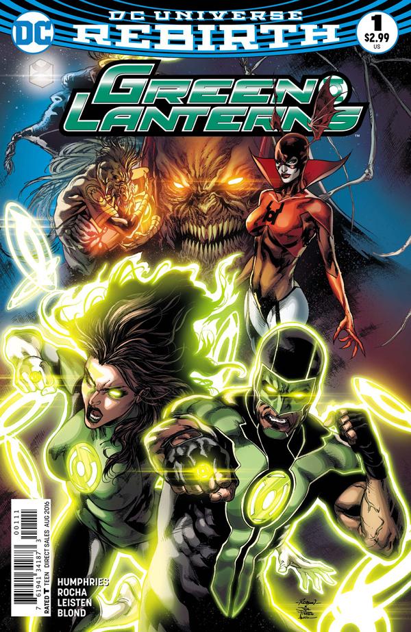Green Lanterns #1 null cover