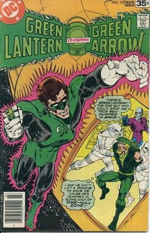 Green Lantern #102 cover