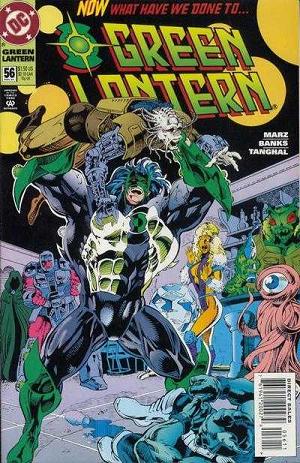 Green Lantern #56 cover
