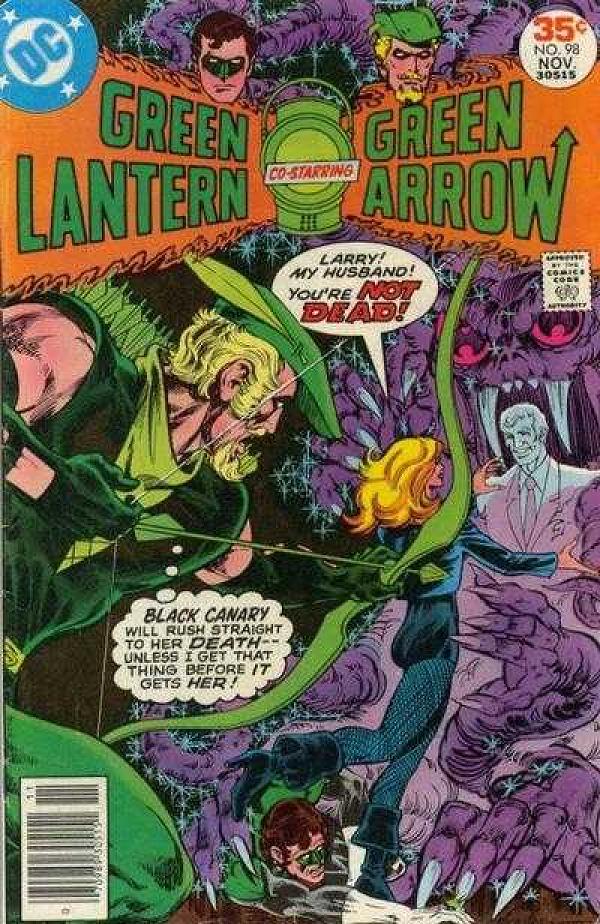 Green Lantern #98 null cover