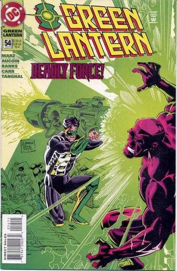 Green Lantern #54 null cover