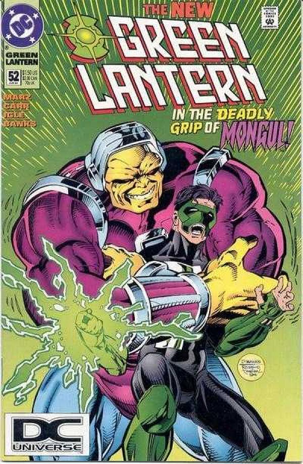 Green Lantern #52 null cover