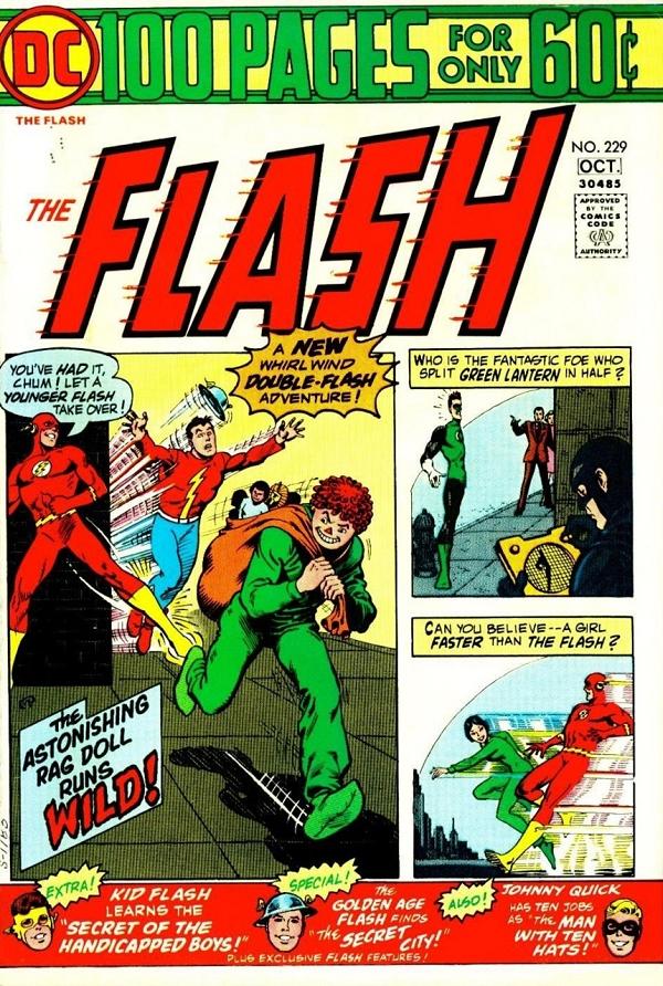 The Flash #229 null cover