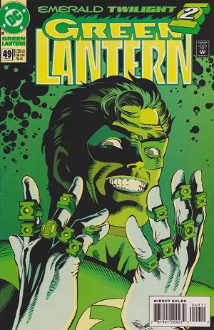 Green Lantern #49 cover