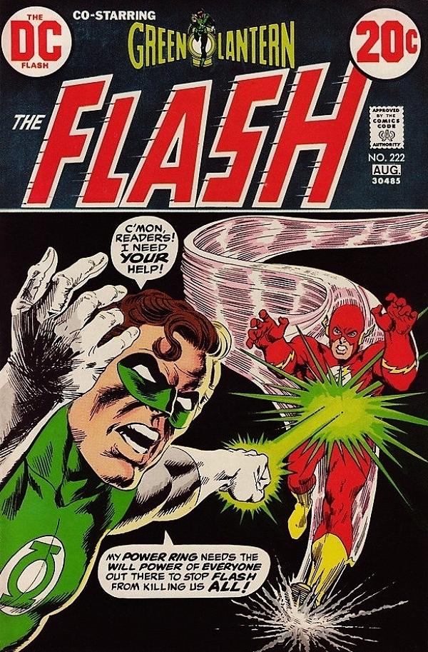 The Flash #222 null cover