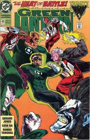 Green Lantern #45 cover