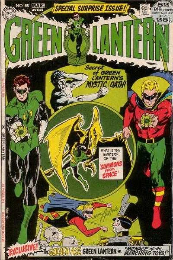 Green Lantern #88 null cover