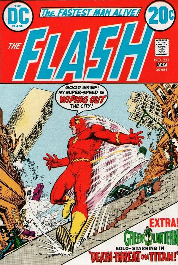The Flash #221 null cover