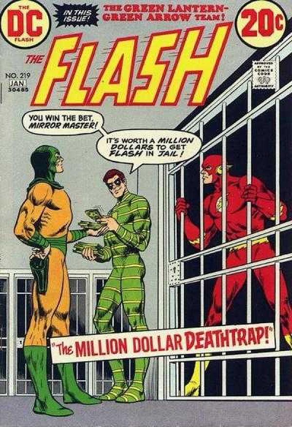 The Flash #219 null cover