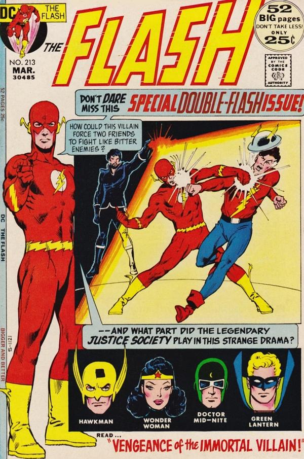 The Flash #213 null cover