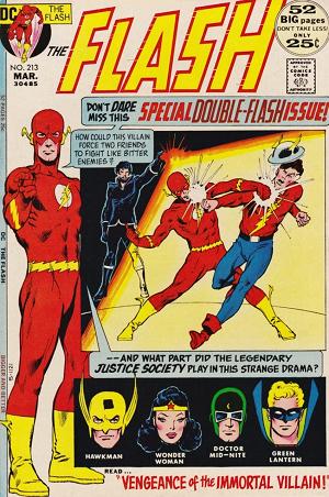 The Flash #213 cover