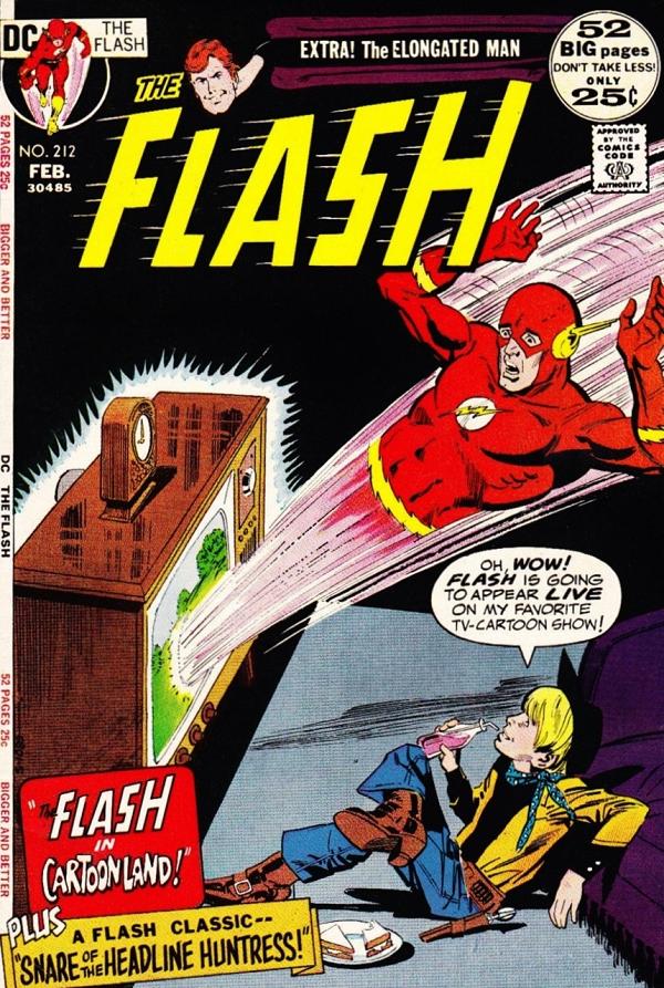 The Flash #212 null cover