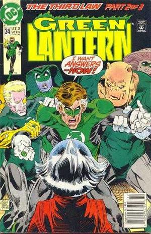 Green Lantern #34 cover