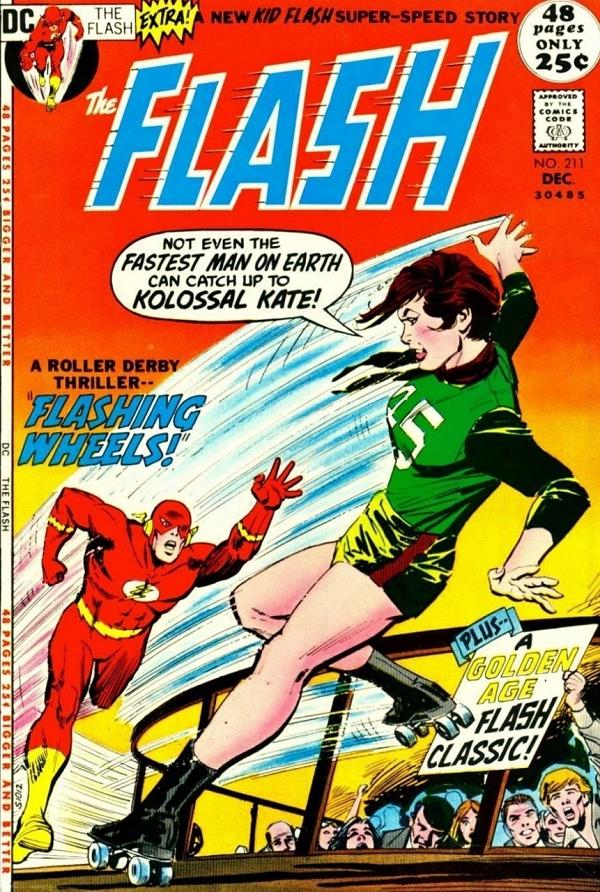 The Flash #211 null cover