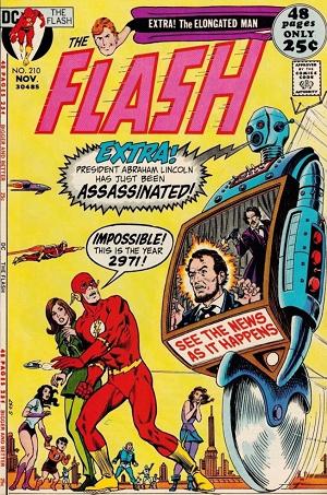 The Flash #210 cover