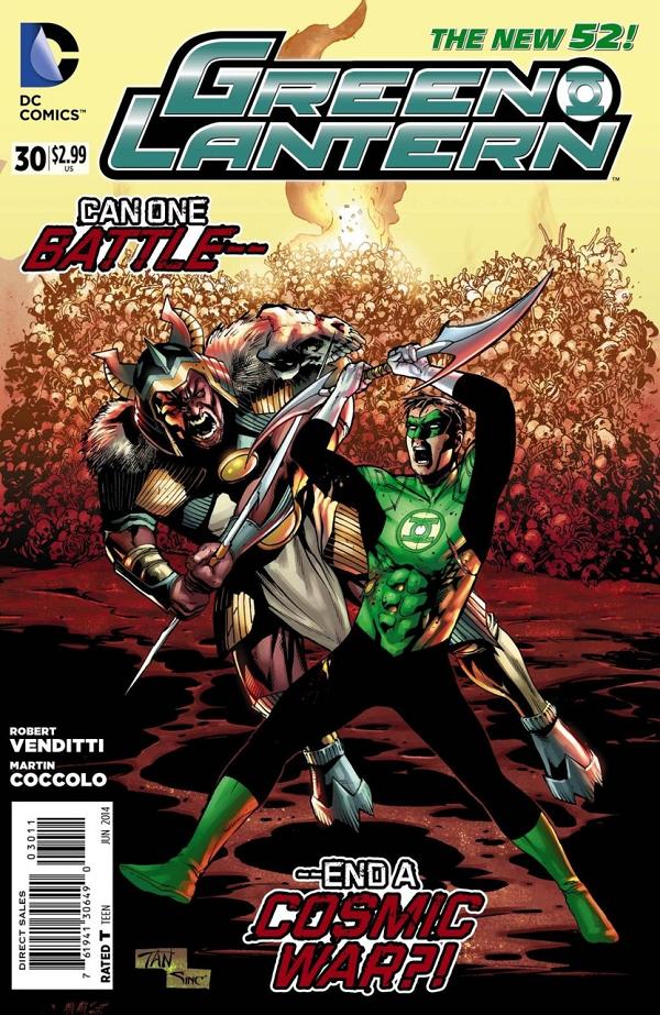 Green Lantern #30 cover