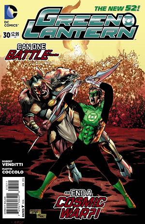 Green Lantern #30 cover