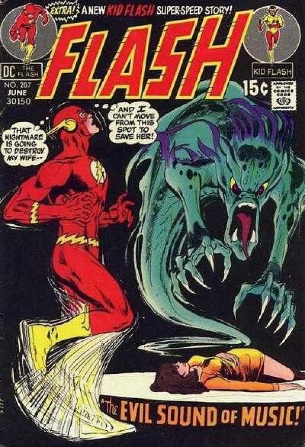 The Flash #207 null cover