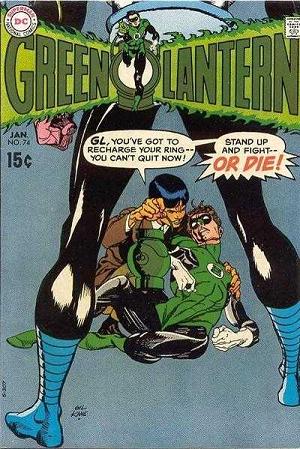 Green Lantern #74 cover