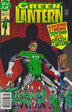 Green Lantern #29 cover