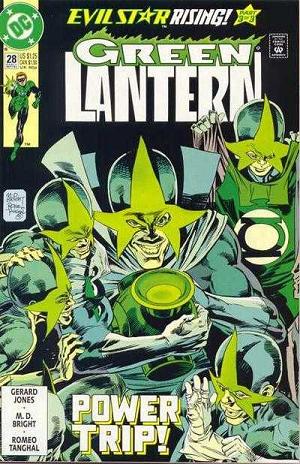 Green Lantern #28 cover