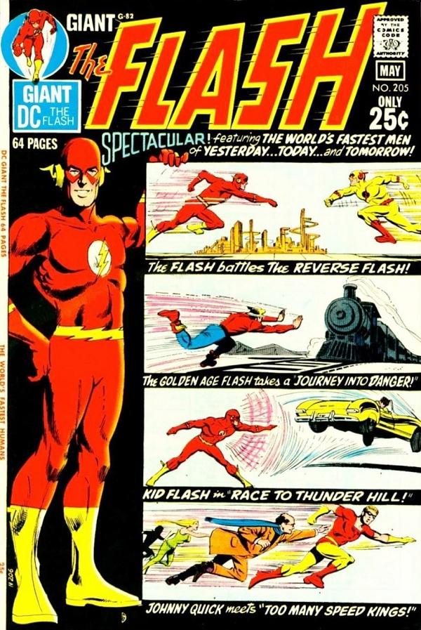 The Flash #205 null cover