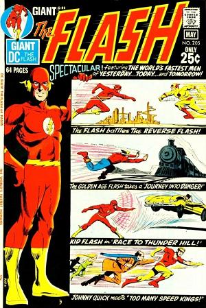 The Flash #205 cover