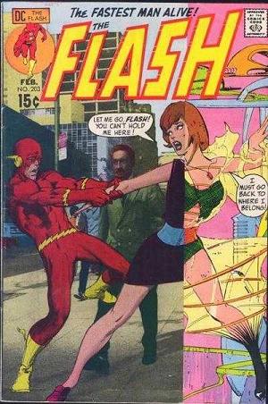 The Flash #203 cover