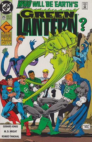 Green Lantern #25 cover