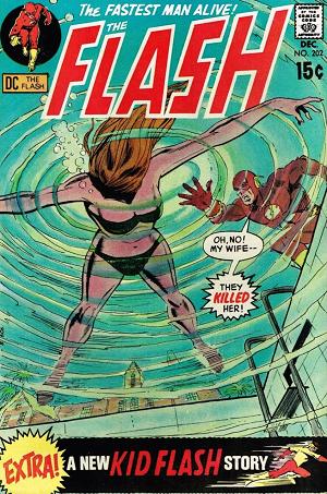 The Flash #202 cover