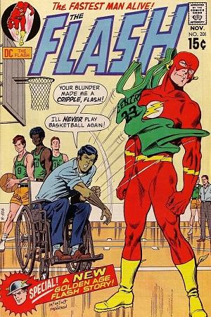 The Flash #201 cover
