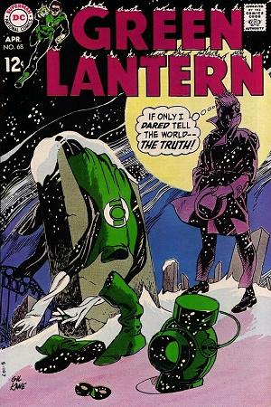Green Lantern #68 cover