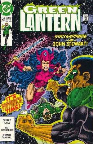 Green Lantern #23 cover