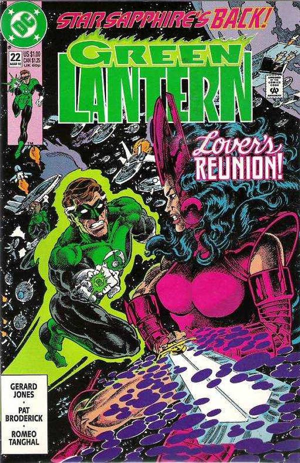 Green Lantern #22 null cover