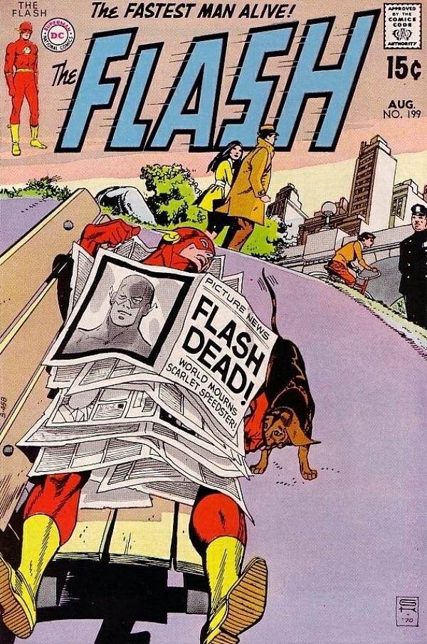 The Flash #199 null cover