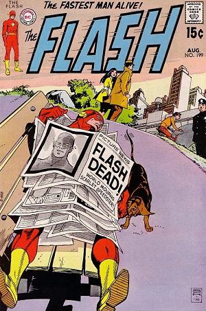The Flash #199 cover