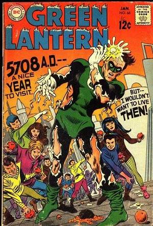 Green Lantern #66 cover