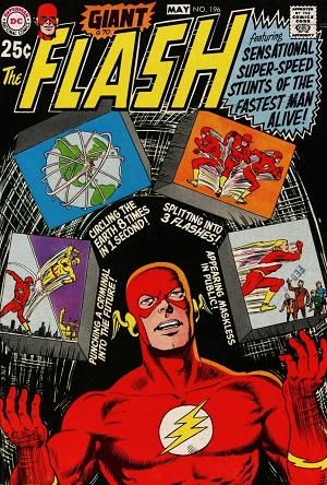The Flash #196 cover