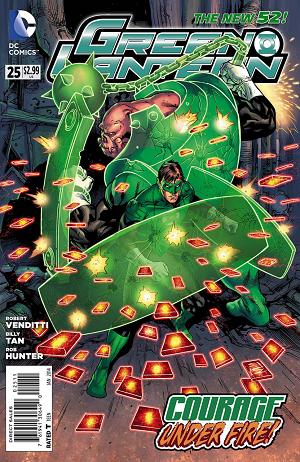 Green Lantern #25 cover