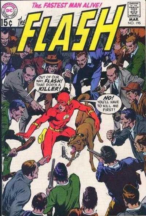 The Flash #195 null cover
